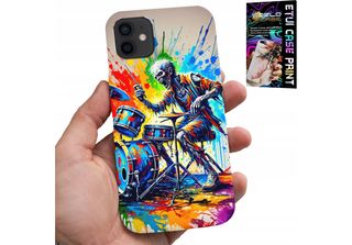 Custodia Per Iphone 11 - Cover Scheletro Rock Drums Drums