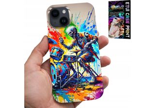 Custodia Per Iphone 14 - Cover Scheletro Rock Drums Drums