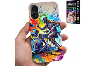 Custodia Per Iphone 16 - Cover Rock Drums Drums Skeleton
