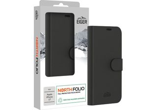 Eiger Etui Folio Stand Magnetico Nero Rinforzato Per Apple Iphone 17 - Eiger