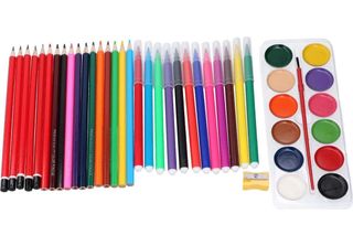 Topwrite - Set Di Cancelleria 43 Pezzi.