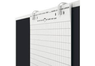Magnetoplan 11112200 Magnetoplan Flipchart-Halter Weiß FüR Universalboard, Mode…
