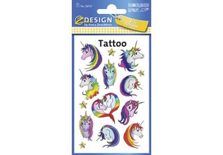 Avery Zweckform 56767 Avery Zweckform Zdesign Bambini Tatuaggi "Unicorno"""