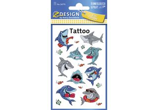 Avery Zweckform 56770 Avery Zweckform Zdesign Bambini Tatuaggi "Squali"""