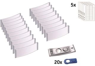 Badgepoint Nome Scudo Polar POL20MA66-20DR 68X22Mm E.St 20St.