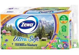 Zewa 39113 Zewa Toilettenpapier Ultra Soft Edition 4-Lagig 16 Rollen
