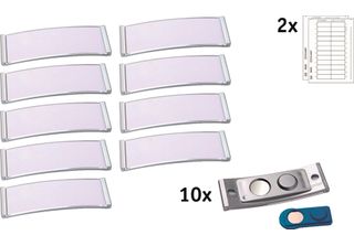 Badgepoint Nome Scudo Polar POL20MA66-10DR 68X22Mm E.St 10St.
