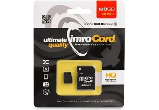 Scheda Di Memoria Imro Imro 10/128G UHS-I Adp 128 Gb Microsdhc Classe 10