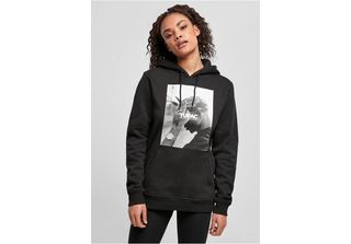 Merchcode Felpa Con Cappuccio Da Donna - 2PAC World Schwarz - Xxl