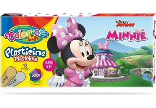 Plastilina Rotonda 12 Colori Minnie Colorino
