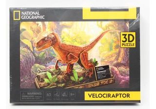 Cubicfun Cubic Fun 3D Puzzle Ng Velociraptor