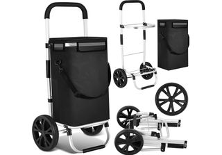 Carrello Spesa Hebitod 3In1, Con 2 Ruote E Scomparto Refrigerante, Pieghevole, …