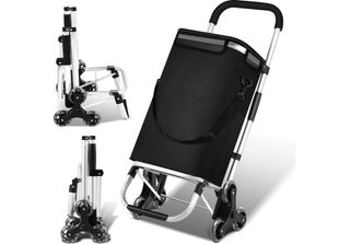 Hengda 40L Carrello Della Spesa Pieghevole, Ruote Per Scalatori