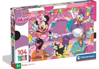Puzzle Cle 104 Superkolor Minnie Minnie 25054