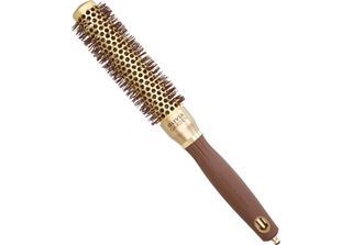 Olivia Garden | Spazzola Rotonda Expert Blowout Speed 25Mm - Oro E Marrone - Se…