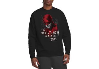 Daredevil - Felpa "Born Again The Devil's Work Is Never Done"" FüR Herren/Damen…