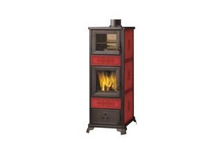 Stufa A Legna Con Forno Modello Decor C Ek Di Edilkamin