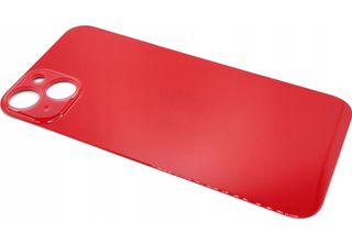 RüCkwand-HüLle FüR Apple Iphone 14 A2882 A2884 A2649 Big Hole Rot