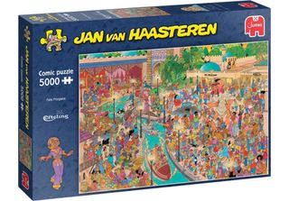 Puzzle - Jumbo - Efteling Fata Morgana 5000 Pcs - Jan Van Haasteren Puzzles, Qu…