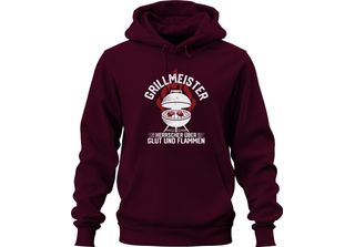 Barbecue Master Ruler Embers Flames Hobby Barbecue Gift Summer Unisex Hoodie Ho…