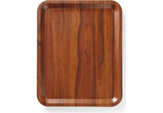 Vassoio Da Portata, Rettangolare, Antiscivolo, Laminato, Amerbox, Mogano, 460X3…