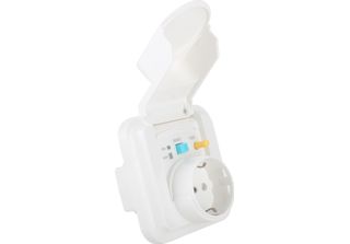 Presa Di Corrente Residua Reltech, 230 V~, 16 A, 30Ma