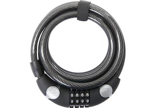 Contec Number.Cable.Lock Ecoloc 12 Mm X 185 Cm, Nero