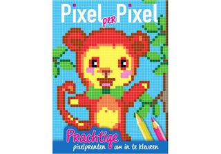 Carte Della Bocca Pixel Colorbook Monkey