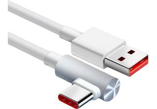 Inf Cavo Usb C Ad Angolo Retto 120W - Ricarica Rapida 6A Per Gaming E Dati 1 M