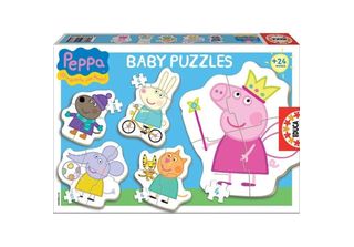 Educa Peppa Pig Baby Puzzle Set, Multicolore (15622) Educa