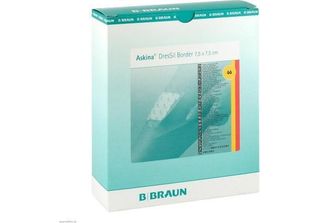 Bbraun Askina® Dressil Border 7,5X7,5CM | Confezione (10 Pezzi)