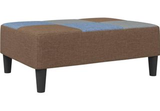 Tessuto Vidaxl Footstool Patchwork 77X55X31 Cm