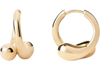 Orecchini Circolari Pdpaola Gold Collection I Nuovi Elementi Essenziali - Donna