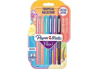 Paper Mate 2028906 1X6 Pennarelli Paper Mate Flair Tropical Vacation M 0,7 Mm