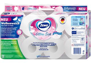Zewa 39105 Zewa Carta Igienica Ultra Soft 4 Veli 8 Rotoli