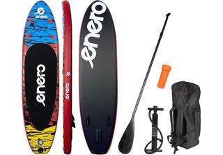 Enero Paddleboard Sup Gonfiabile 300 X 76 X 15 Nero