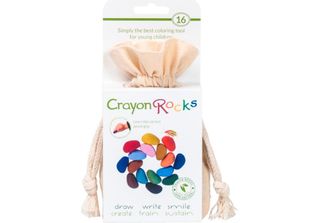 Matite Colorate Crayon Rocks In Sacchetto Di Cotone - 16 Colori