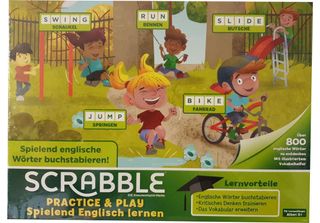Mattel Games FTG51 Scrabble Practice And Play Learn English Word Game (Gioco Di…