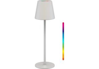 Goobay Goobay Bordlampe Med Rgb TråDløS Hvid