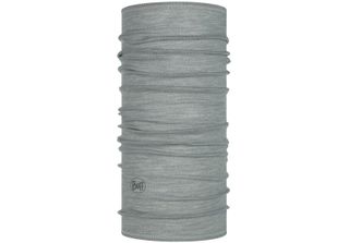 Buff Buff Lightweight Merino -Putkihuivi, Vaaleanharmaa