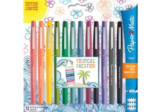 Paper Mate 1951029 1X12 Paper Mate Flair Filzstifte Tropical Vacation M 0,7 Mm