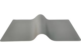 Helit H2525182 Helit Schreibtischunterlage Kunststoff Grau