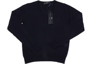 4906N Maglione Daniele Alessandrini Maglie Uomo Sweater Men Blu