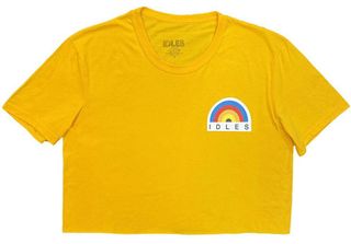 Idles - Top Corto Da Donna RO14604 (Xl) (Giallo)