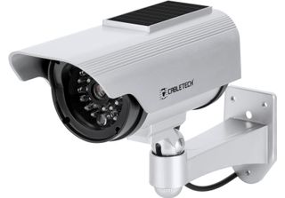 Cabletech URZ0993 Telecamera Di Sicurezza A Led Solare Fittizia
