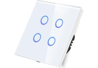 Interruttore A Sfioramento Wlan Quadruplo Solo Live Line Bianco__