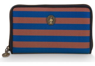 Pip Studio Portafoglio Willow Wallet Stripe Blue Multicolore