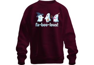 Fa-Boo-Lous! Simpatici Fantasmi Halloween Bambini Festa Costume Simpatico Unise…