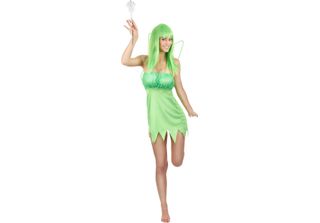 Incantevole Costume Da Fata Della Fiaba Verde - S