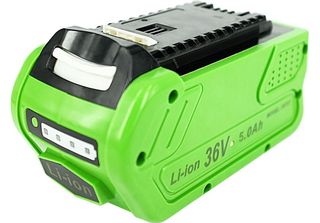 Batteria Powersmart 36V 5Ah Per Greenworks G40 Tl, G40 TLK2X, G40 TLK4, G40 TM5…